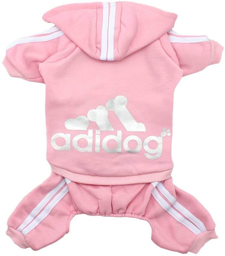 Original Adidog Dog Cat Puppy Hoodies Coat Winter Sweatshirt
