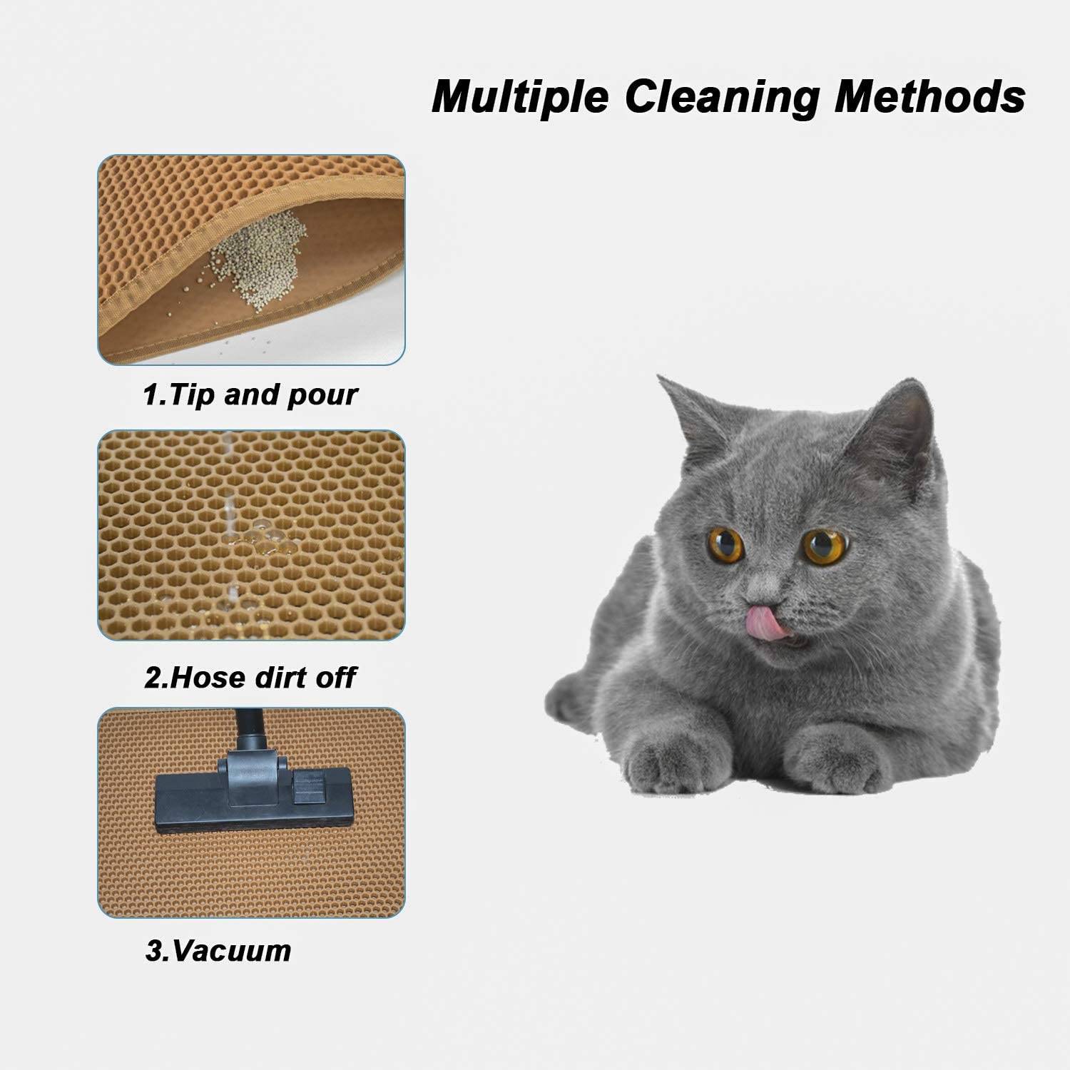 Waterproof Double Layer Cat Litter Mat