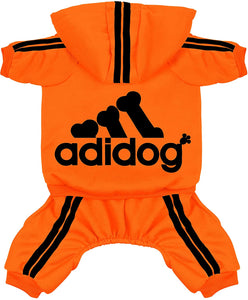 Original Adidog Dog Cat Puppy Hoodies Coat Winter Sweatshirt