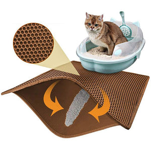 Waterproof Double Layer Cat Litter Mat