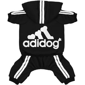 Original Adidog Dog Cat Puppy Hoodies Coat Winter Sweatshirt