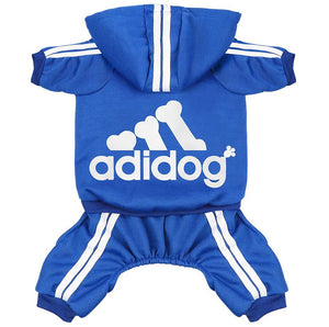 Original Adidog Dog Cat Puppy Hoodies Coat Winter Sweatshirt