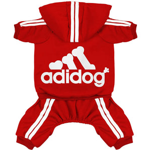 Original Adidog Dog Cat Puppy Hoodies Coat Winter Sweatshirt