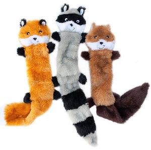 Skinny Peltz No Stuffing Squeaky Plush Dog Toy