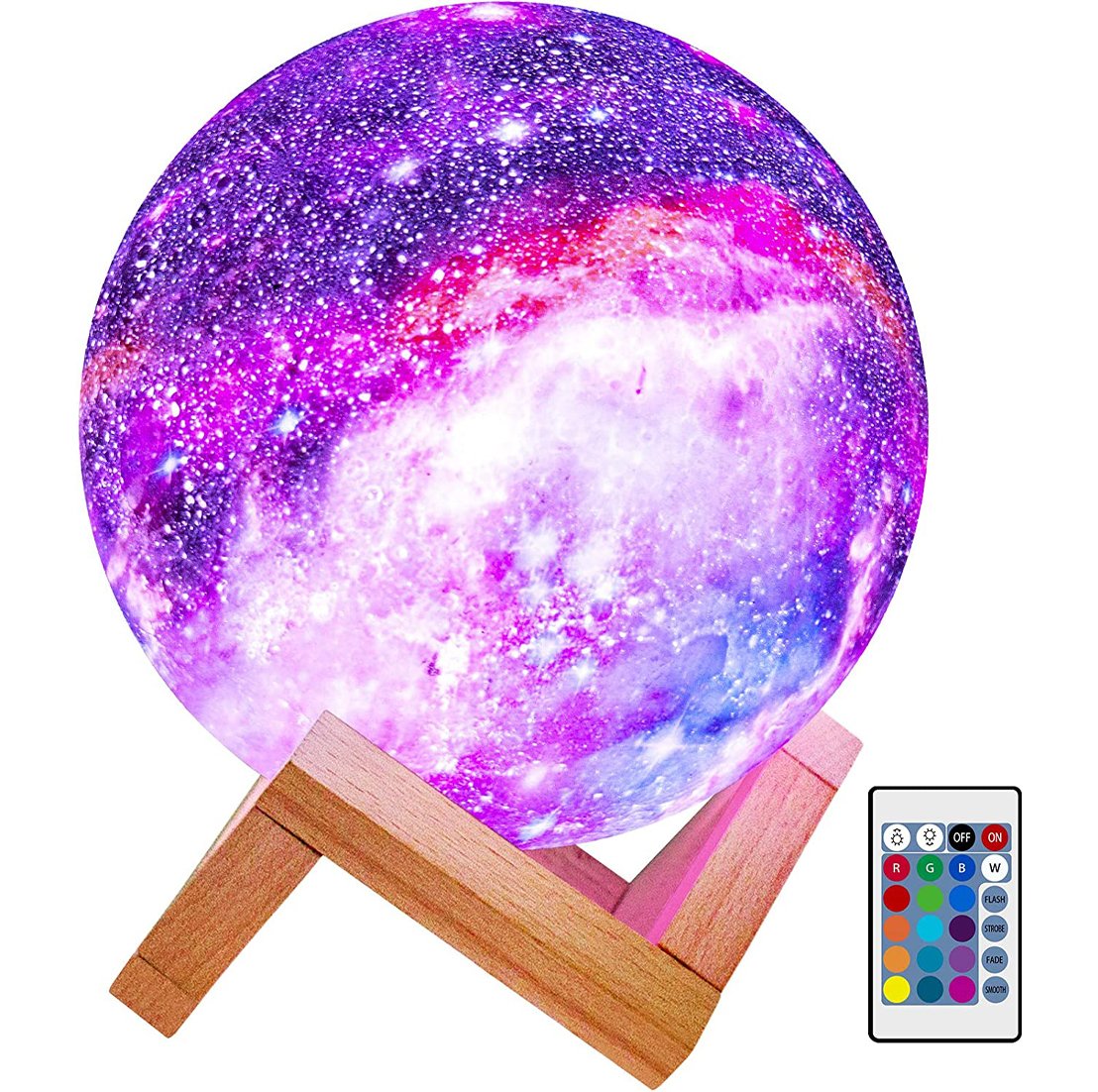 16 Color Moon Lamp Kids Night Light Galaxy Lamp