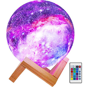 16 Color Moon Lamp Kids Night Light Galaxy Lamp